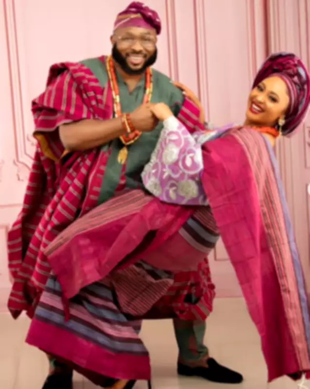 Rosy Meurer Churchill Declares Eternal Love for Husband Olakunle on Valentine's Day