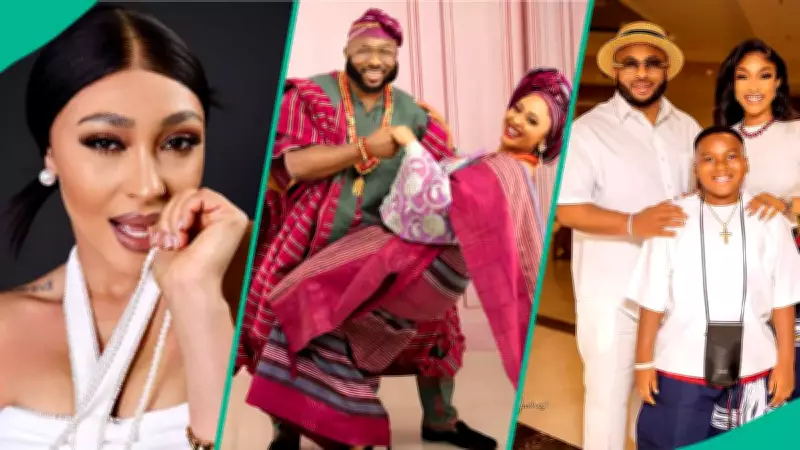 Rosy Meurer Unfollows Husband Churchill After He Celebrates Son With Ex-Wife Tonto Dikeh