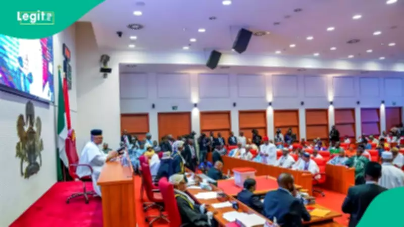 Senate Erupts as Akpabio Ally Nwebonyi Clashes with Kano Senator Hanga in Heated Budget Debate