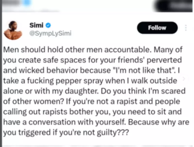 Singer Simi Sparks Debate on Male Accountability and Rape Culture in Nigeria