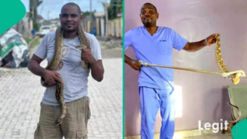 Snake Expert Dr Mark Ofua Reveals Life-Saving Steps When Confronting Snakes