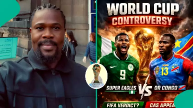 Social Media User Demands FIFA Disqualify Nigeria and DR Congo from 2026 World Cup