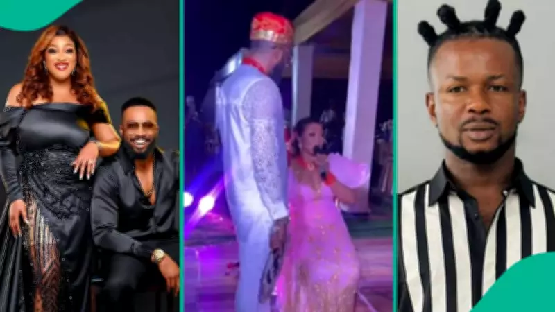 Stanley Ontop Taunts Nollywood Couple Peggy Ovire and Frederick Leonard with Old Wedding Video
