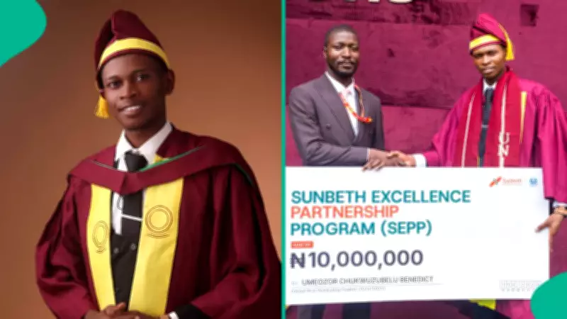 Sunbeth Global Awards N10 Million to UNILAG's Perfect CGPA Graduate