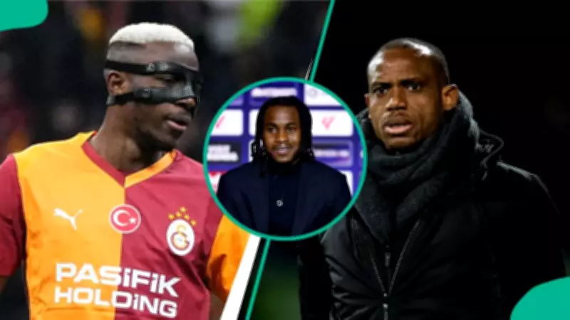Sunday Oliseh Praises Lookman's Atletico Move, Takes Subtle Jab at Osimhen's Galatasaray Transfer