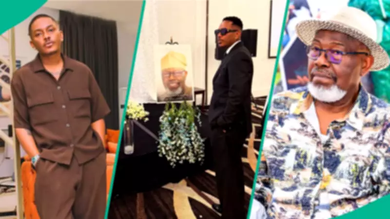 Timini Egbuson Bids Farewell to Father in Private Burial Ceremony