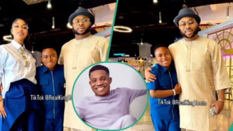 Tonto Dikeh's Son King Andre Reunites with Father Olakunle Churchill After Years