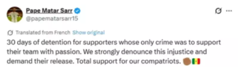 Tottenham's Pape Matar Sarr Demands Release of Senegal Fans Detained Since AFCON Final