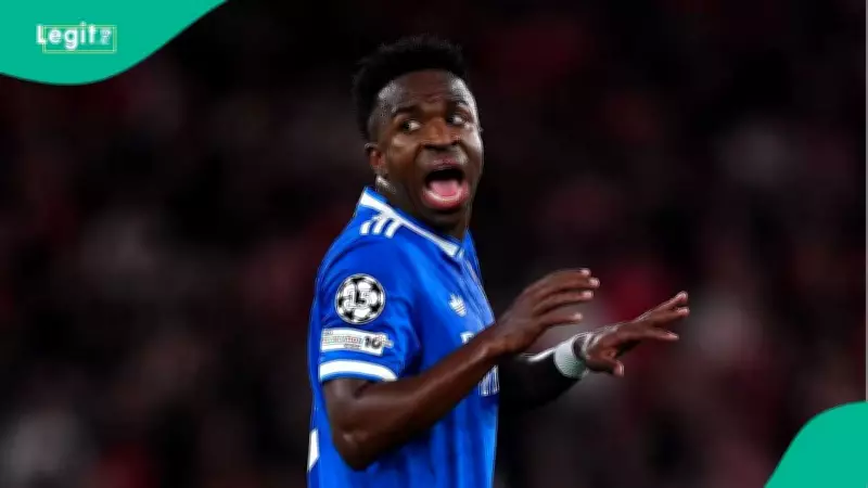 UEFA Match Halted as Vinicius Jr Reports Alleged Racial Abuse from Benfica Player