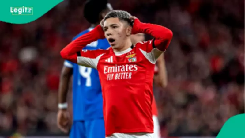UEFA Suspends Benfica's Prestianni After Racist Allegations Involving Vinicius Jr
