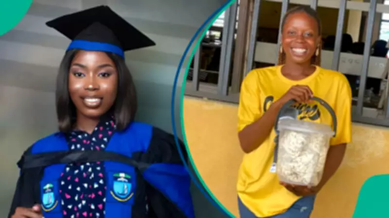 UNIPORT Popcorn Seller Graduates with First Class Honors, Inspires Online