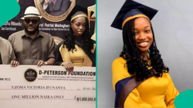 University of Delta's Top Graduate Receives N1 Million Award for 4.97 CGPA