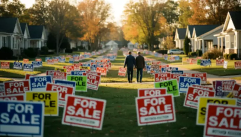US Housing Market Sees 44% More Sellers Than Buyers, Shifting Power Dynamics