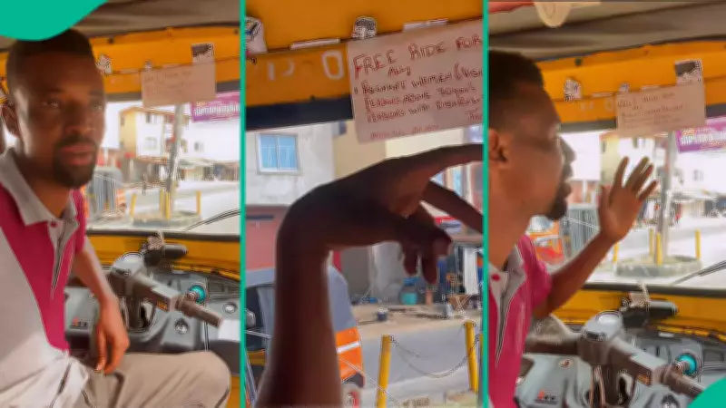 Uyo Keke Driver's Free Ride Policy for Vulnerable Groups Goes Viral, Sparks Widespread Praise