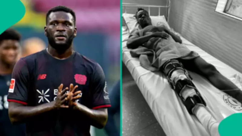 Victor Boniface Fulfills Pledge, Donates ₦2 Million to Young Footballer Grace Boy for ACL Recovery