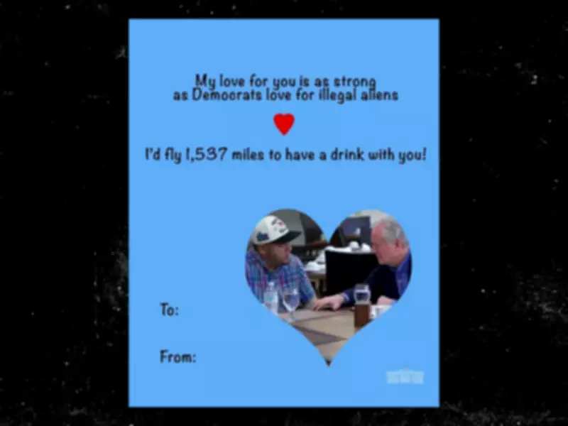 White House Valentine's Cards Feature Captured Maduro and Greenland