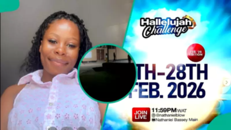 Woman Arrives Early for Hallelujah Challenge, Captures Unexpected Prayer Scene