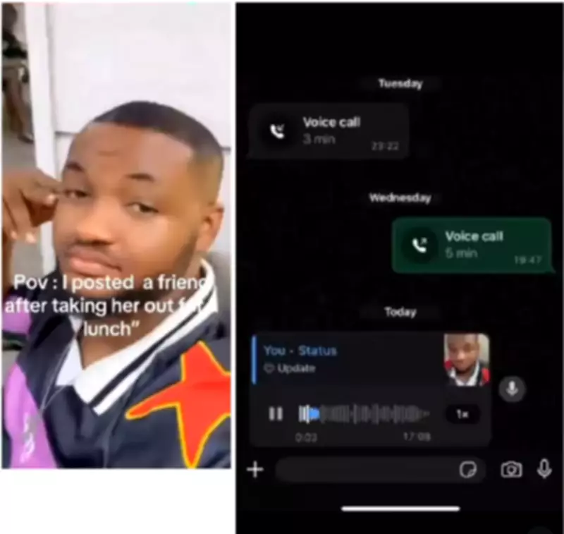 Woman Criticizes Male Friend for Posting Her on WhatsApp After Fried Rice Lunch