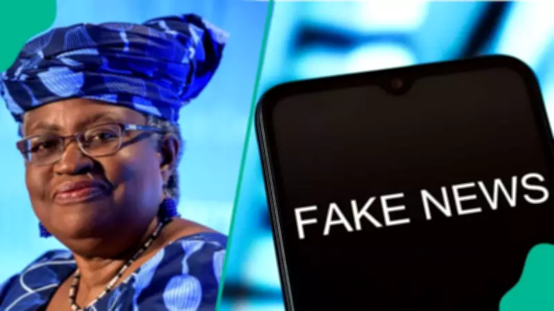 WTO Chief Ngozi Okonjo-Iweala Issues Warning Over Fake AI Investment Video
