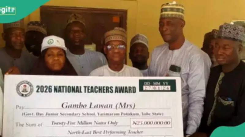 Yobe Teacher Gambo Lawan Wins N25m National Award for Excellence in Education