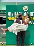 Ex-BBNaija Star Cross Okonkwo Ties Knot with Chinonso in Court Wedding