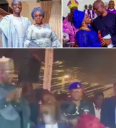 Governor Makinde Declines Wife's Kiss at Oyo State 50th Anniversary Event