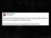 Ilhan Omar Slams Trump as 'Pedophile Protection Party' Leader Amid Epstein Files