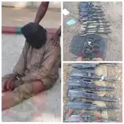 Nigerian Army Arrests Suspected Gunrunner, Recovers Weapons in Taraba Operation