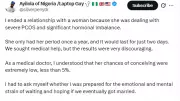 Nigerian Doctor Ends Relationship Over PCOS, Ex-Girlfriend Later Has 3 Children