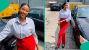 Nigerian Lady Celebrates Dream Job Offer as Office Administrator and Front Desk Manager