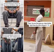 Nigerian Man Details 36-Hour Deportation Flight from US, Alleges Inhumane Conditions