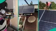 Nigerian Solar Installer's Electric Lifter for Panels Goes Viral Online