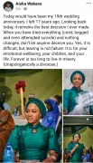 Nigerian Woman Reflects on Divorce as 19th Wedding Anniversary Passes