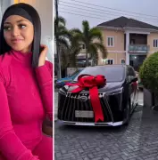 Nollywood Star Regina Daniels Acquires New Luxury Space Bus in Lavish Display
