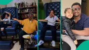 Nollywood's Heartwarming Generational Bond: Browny Igboegwu's Daughter Visits Legend Pete Edochie