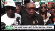 Peter Obi Joins Youth Protest at National Assembly Over Electoral Act Changes