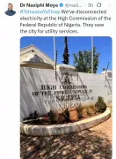 South Africa Cuts Power to Nigerian High Commission Over Unpaid Utility Bills