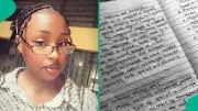 UNICAL Student's Stunning Handwriting Goes Viral on TikTok, Sparks Online Challenge