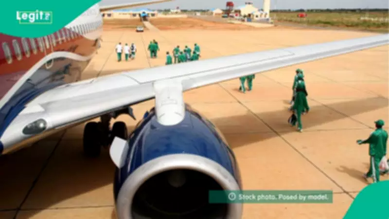 14-Year-Old Boy Caught Trying to Sneak Under Aircraft at Lagos Airport