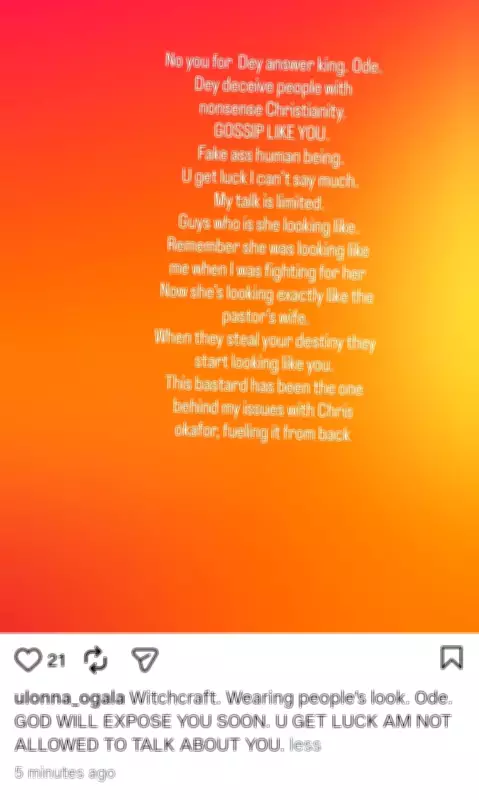 Actress Doris Ogala Accuses Colleague of Fueling Feud with Chris Okafor