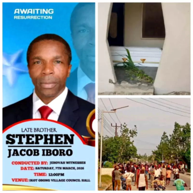Akwa Ibom Land Dispute Escalates: Family Drops Coffin at Village Head's House