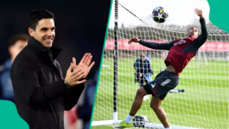 Arsenal's Gabriel Magalhaes Auditions as Backup Goalkeeper in Training Ahead of UCL Clash