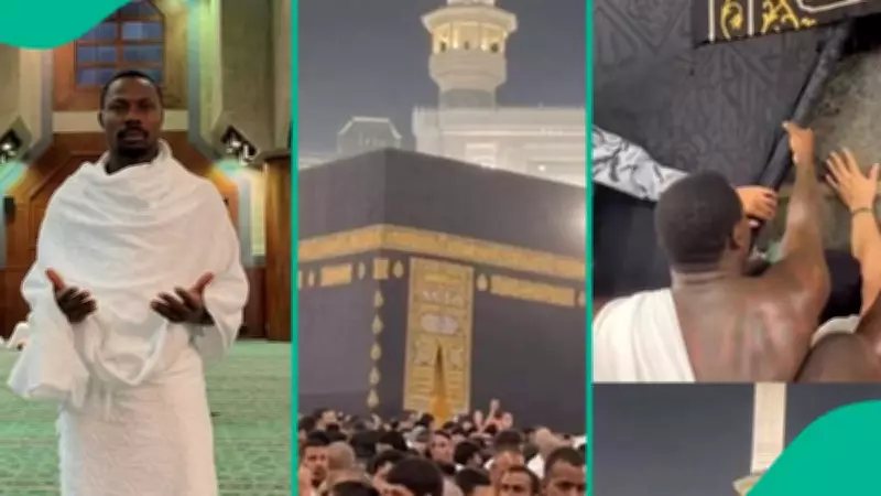 Asake Achieves Spiritual Milestone, Touches Kaaba After Crowd Struggle in Mecca