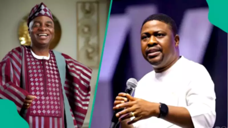 Bishop Oyedepo's Golden Blessings for Pastor Yemi Davids at 50th Birthday Celebration