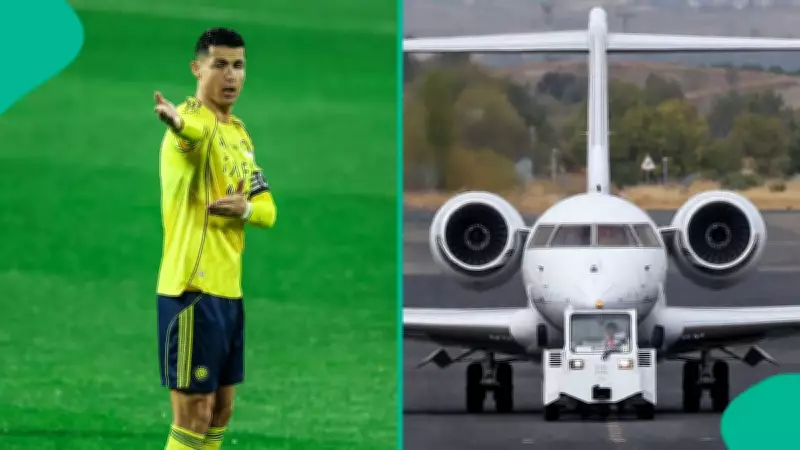 Cristiano Ronaldo Remains in Riyadh Amid Middle East Conflict, Private Jet Departs