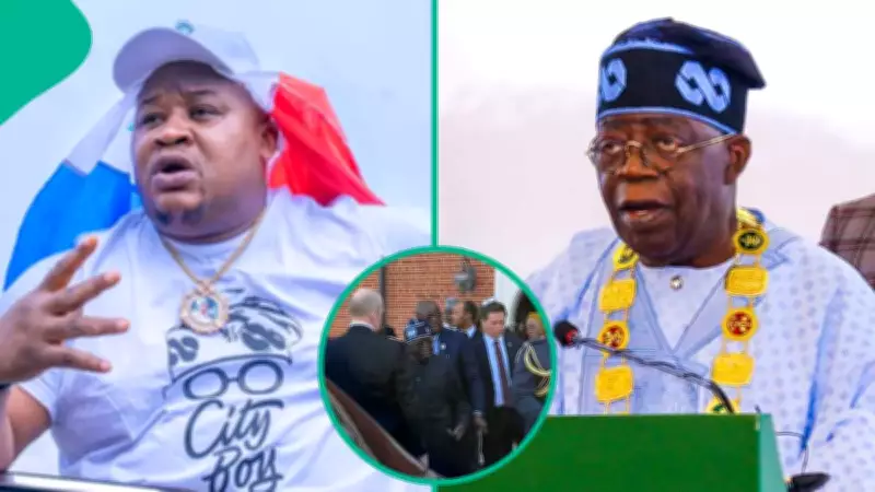 Cubana Chiefpriest Spotted With President Tinubu in UK, Video Sparks Reactions