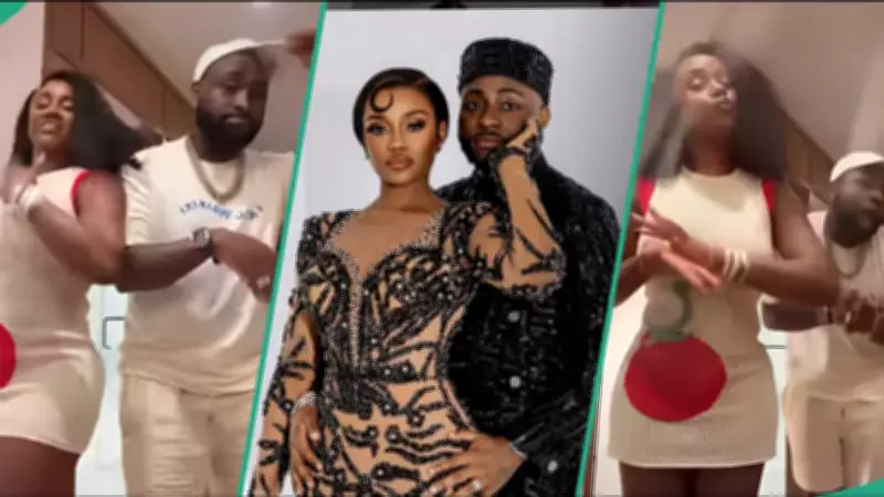 Davido's Playful Protective Move for Chioma in Dance Video Sparks Fan Reactions