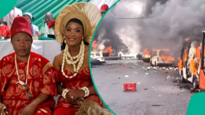 Deadly Protests Erupt in South Africa Over Igbo King Coronation, Vehicles and Shops Torched