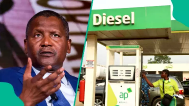 Diesel Prices Hit N1,700 per Litre as Dangote Refinery and Depot Owners Adjust Rates
