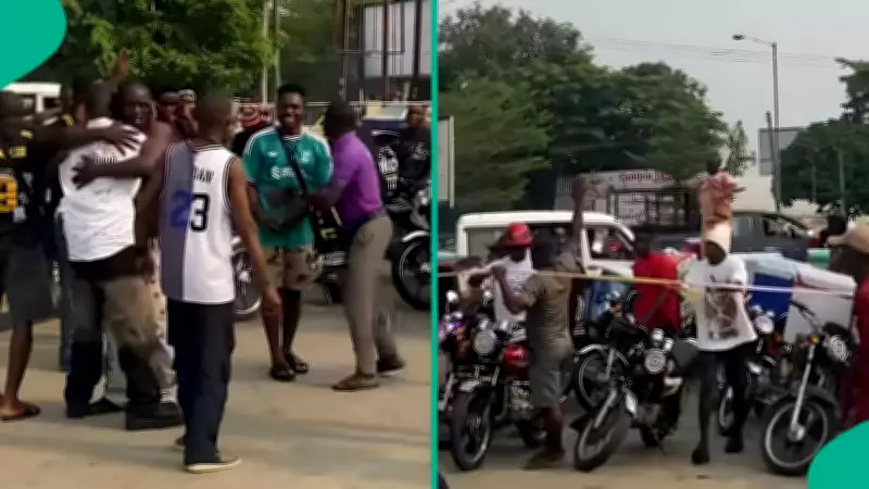 Dispatch Riders in Calabar Celebrate Colleague's University Graduation in Viral Video